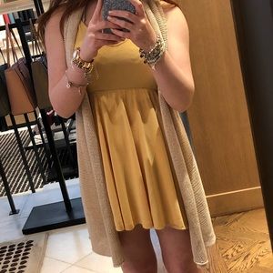 Yellow dress